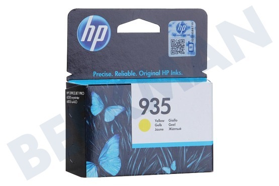 HP Hewlett-Packard  HP 935 Yellow Cartucho de tinta 935 Amarillo