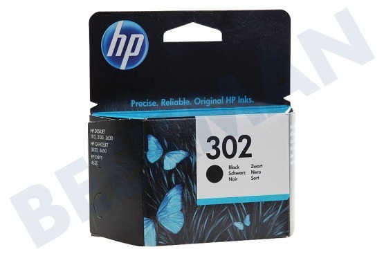 HP Hewlett-Packard  F6U66AE HP 302 Negro