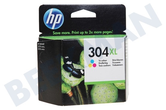 HP Hewlett-Packard  N9K07AE HP 304XL color
