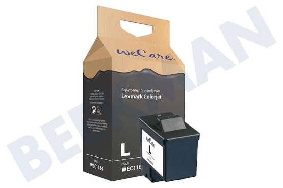 Wecare Impresora Lexmark Cartucho de tinta 16 negro