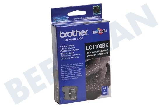 Brother Impresora Brother Cartucho de tinta LC 1100 Negro