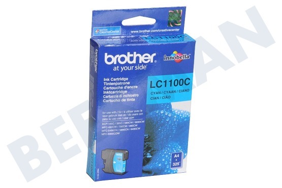 Brother Impresora Brother Cartucho de tinta LC 1100 cian