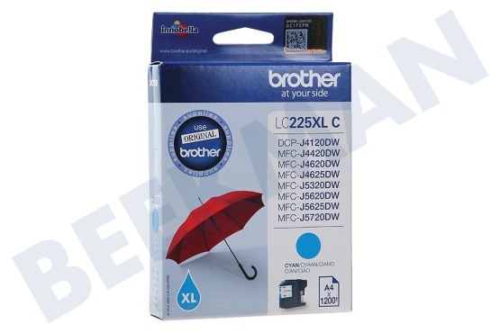 Brother  LC-225XL C Cartucho de tinta LC-225 XL Cian