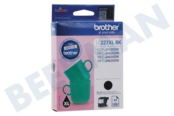 Brother  LC-227XL BK Cartucho de tinta LC-227 XL Negro