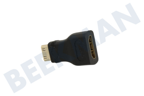 Easyfiks  Adaptador de enchufe, HDMI Una Mujer Contra - C Mini HDMI macho