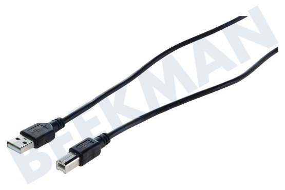 Easyfiks  Cable de conexión USB 2.0 A macho - USB 2.0 B Macho, 2.5 Meter