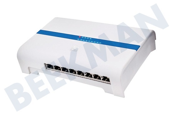 Hirschmann  CAS 8 8 puertos Gigabit Switch Incl. 4 puertos a través de Ethernet