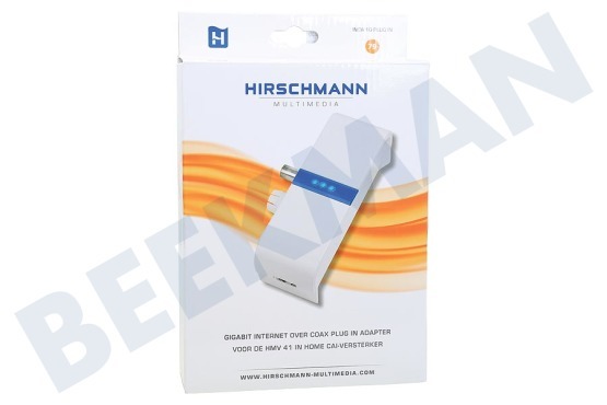 Hirschmann  INCA 1G PLUG IN Gigabit Internet sobre adaptador de cable coaxial