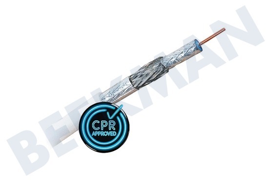 Hirschmann  KOKA 9 ECA/50m White Cable coaxial