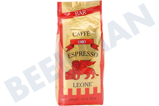 Universeel Cafetera automática Café Caffe Leone Oro Espresso en grano 1kg
