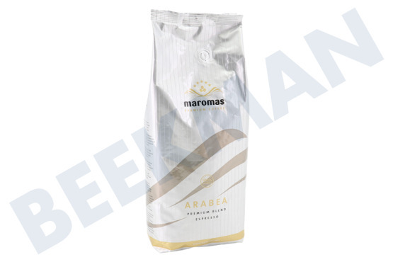 Maromas  Café expreso Arabea Premium Blend en grano, 1000g