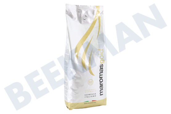 Maromas  Gold Espresso Italiano, café en grano 100% Arábica, 1000g