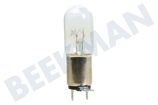 Bauknecht Horno-Microondas Lámpara 25 vatios, conexión de abrazadera de amperios 4,3 mm
