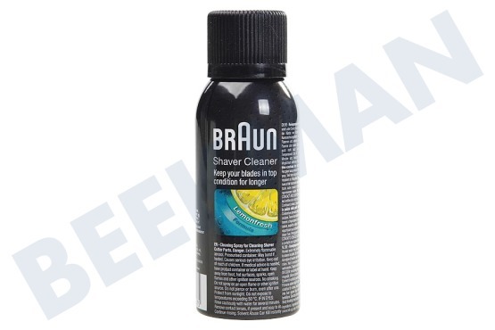 Braun  Limpiador Spray limpiador para afeitadoras