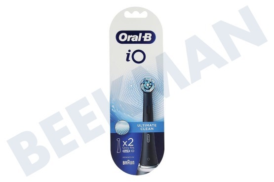 OralB  iO Ultimate Clean Black, 2 piezas