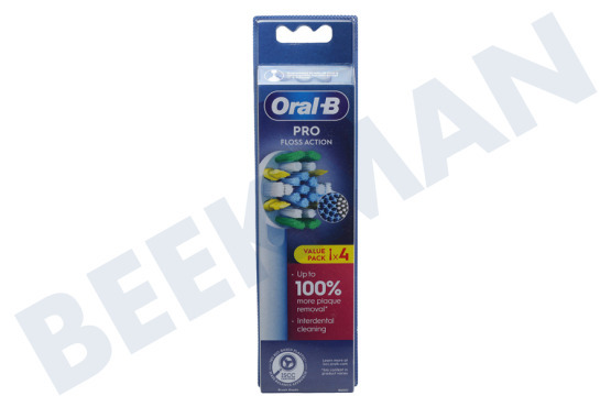 Braun  Oral-B Cabezales Floss Action 4 Piezas