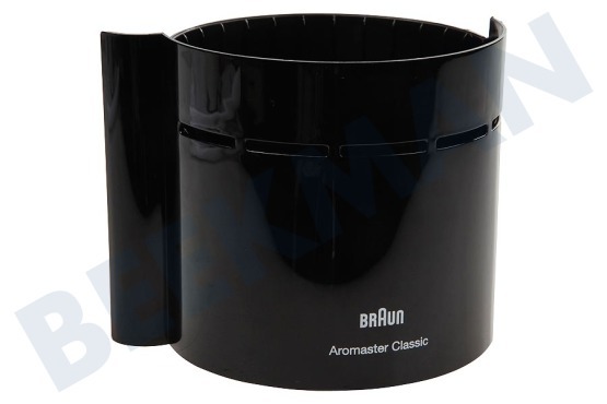 Braun Cafetera automática Contenedor del filtro negro