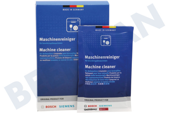 Bosch Lavavajillas 312193, 00312193 Limpiador Limpiador de máquinas