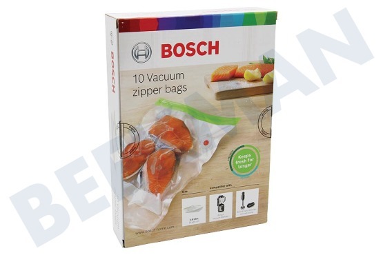 Bosch  MSZV0FB3 Bolsas de vacío Juego de 10, 3,8 litros