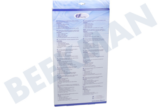 Constructa Campana extractora Filtro LZ 34000 Filtro de carbón activo