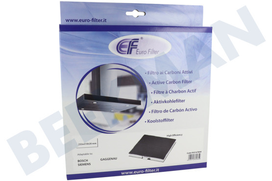 Constructa Campana extractora Filtro Filtro de carbón