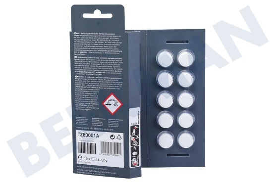 Siemens Cafetera automática TZ80001A Tabletas de limpieza