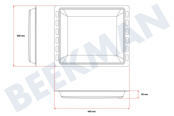 Etna Horno-Microondas molde para hornear