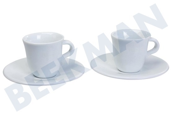 DeLonghi Cafetera automática DLSC308 Tazas de espresso de porcelana