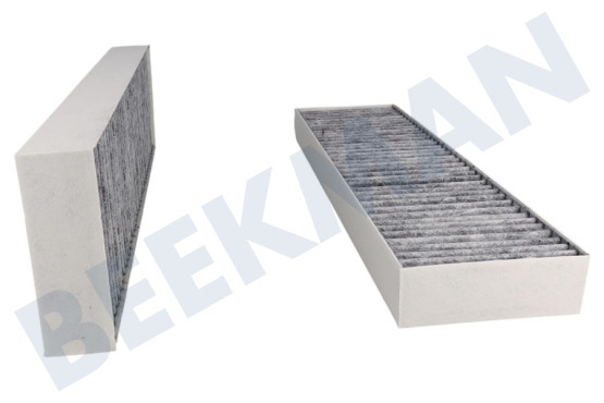 Beko Placa 165265001 Filtro Filtro de carbón, 2 piezas