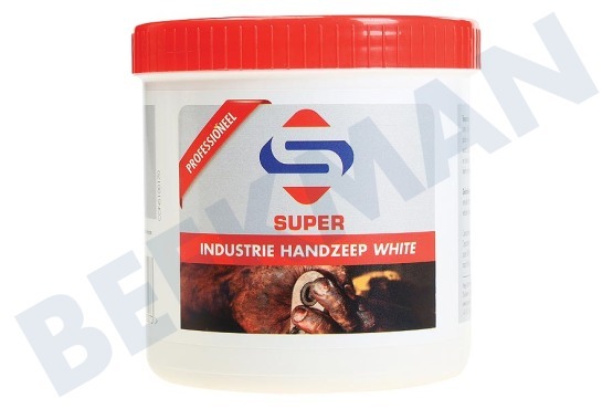 SuperCleaners  blanco 600 ml súper jabón de manos industrial