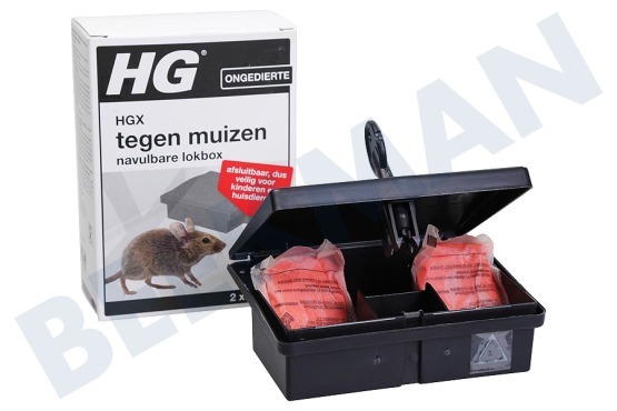 HG  Caja de bloqueo recargable HGX contra ratones
