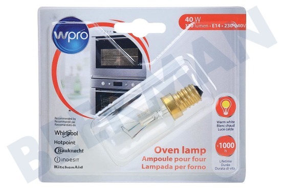Ikea Horno-Microondas LFO135 Lámpara Lámpara de horno 40 Watt, E14 T29