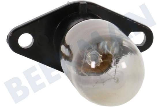 Pelgrim Horno-Microondas Lámpara 25 vatios, en ángulo recto con placa de montaje