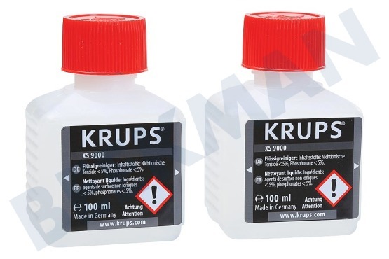 Krups Cafetera automática XS900010 Líquido de limpieza