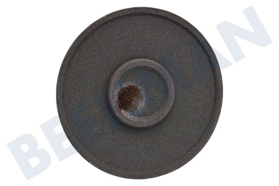 Smeg Cocina Tapa del quemador Cocine a fuego lento, negro