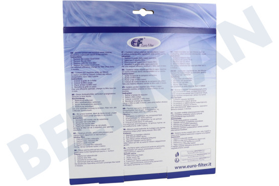 Juno Campana extractora Filtro Filtro de carbón