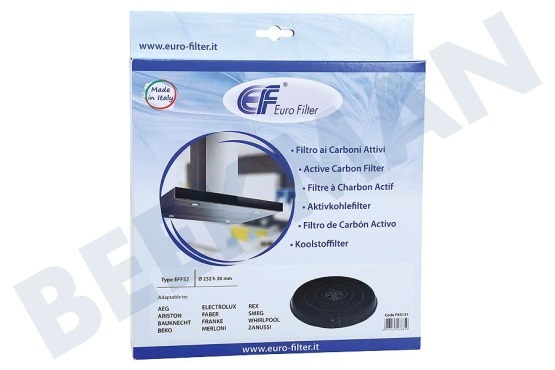 AEG Campana extractora Filtro de carbono Faber EFF57