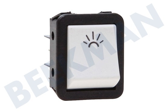 Itho Campana extractora 563-8212 interruptor de iluminación serie 600 (7550041)