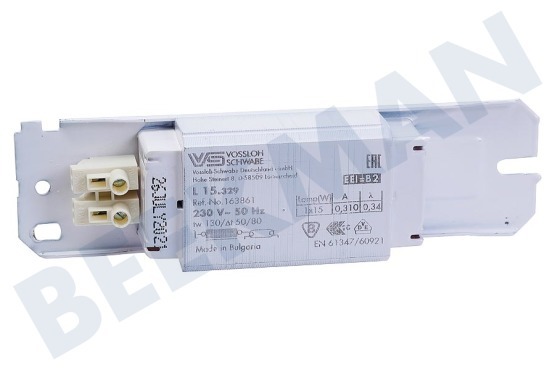 Novy Campana extractora 563-8266 Transformador fluorescente 15W (804 018)
