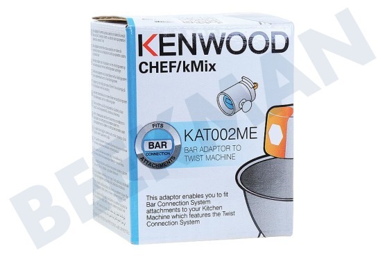 Kenwood Máquina de cocina adaptador KAT002ME
