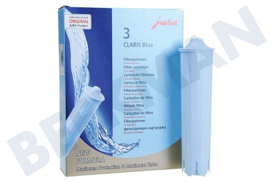Jura  71312 Jura Claris cartuchos de filtro azul 3-pack