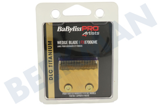 BaBylissPRO  FX8700GME Cabezal de afeitado BabylissPRO 4rtists DLC de titanio