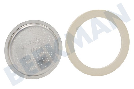 Bialetti  800033 Filtro Cabeza 3/4, 3 sellos