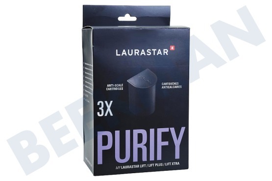 Laurastar  5027800525 Filtro antical de purificación, 3 piezas