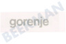 Gorenje Refrigerador Logotipo de Gorenje Pegatina