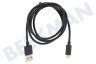 Apple  Cable USB adecuado para Apple Rayo de manzana, negro, 100 cm