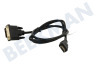 Cable HDMI, HDMI Macho - DVI-D Macho, 1.5 Metro