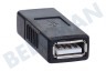 Easyfiks  Adaptador de enchufe USB A hembra Contra - Contra USB A hembra